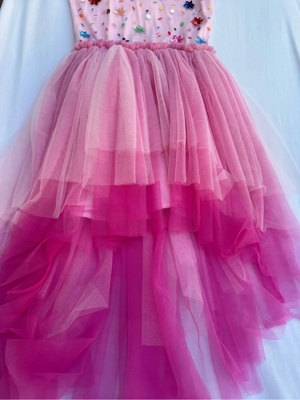 Tutu Du Monde Star Sprinkles Tutu Dress Candy Floss Girls Size 8-9